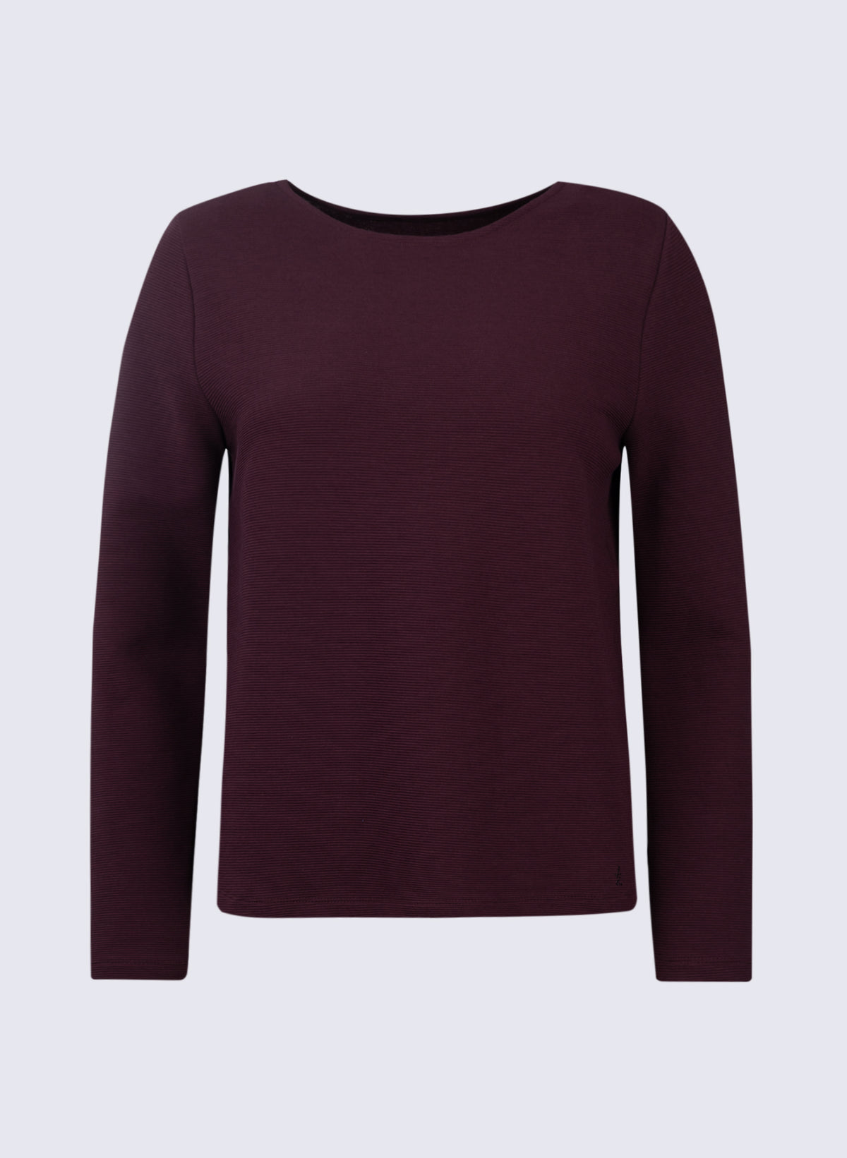 Longsleeve mit U-Boot-Ausschnitt