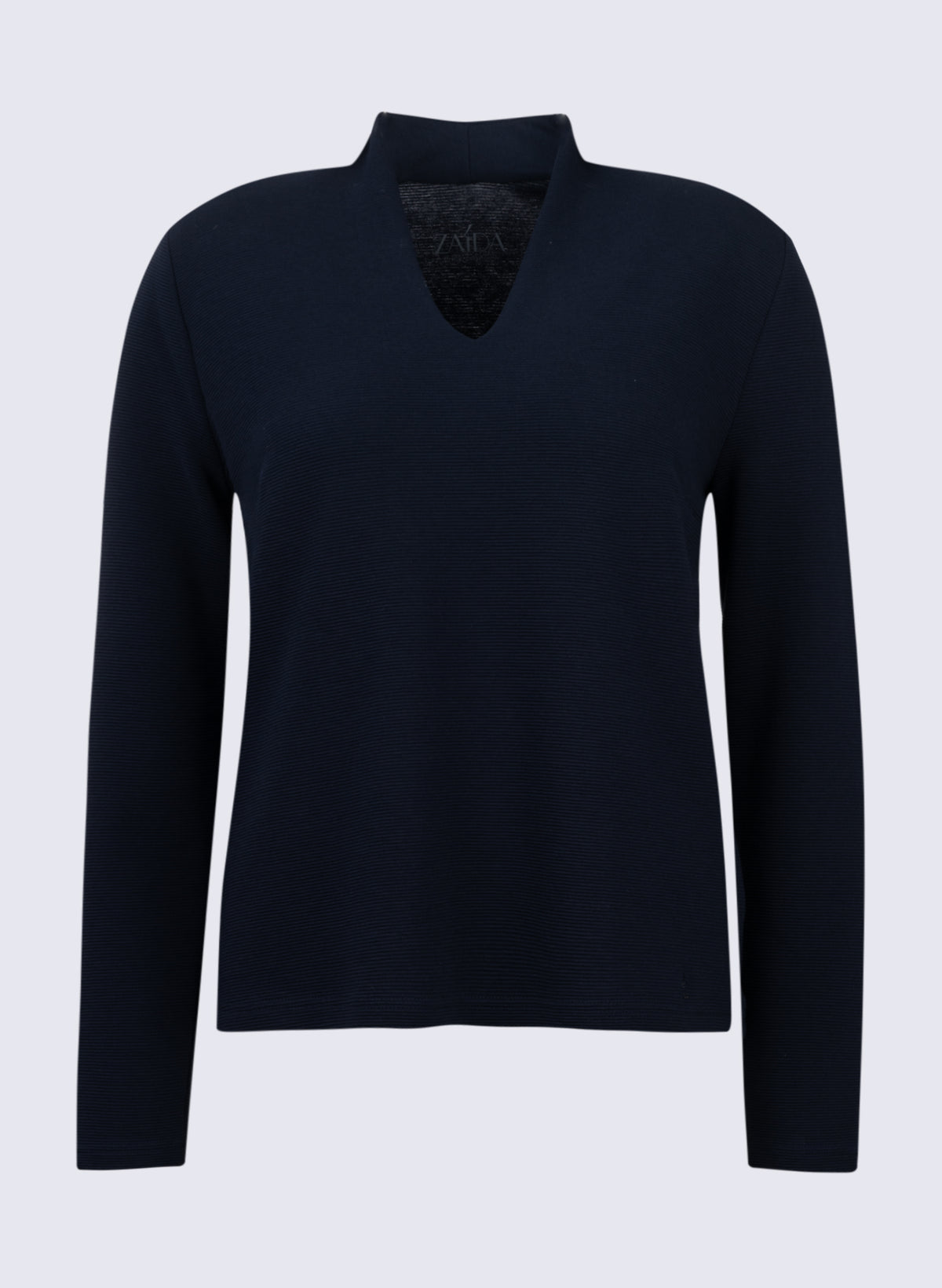 Longsleeve mit Kelchkragen