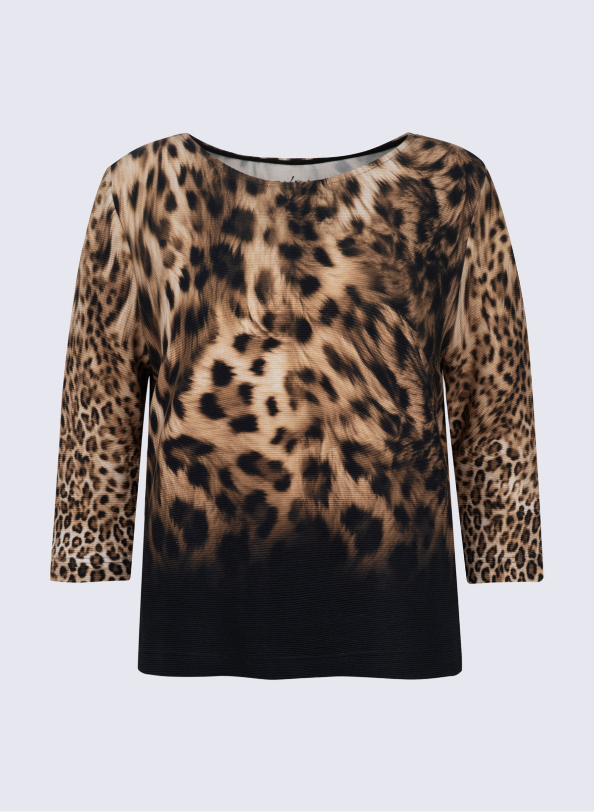 U-Boot-Shirt mit Fell-Print