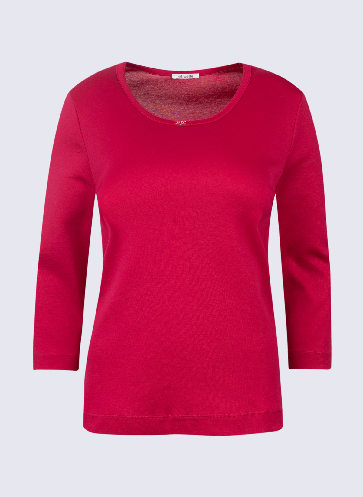 Rundhals-Shirt mit Strassmotiv "Mini-COC"