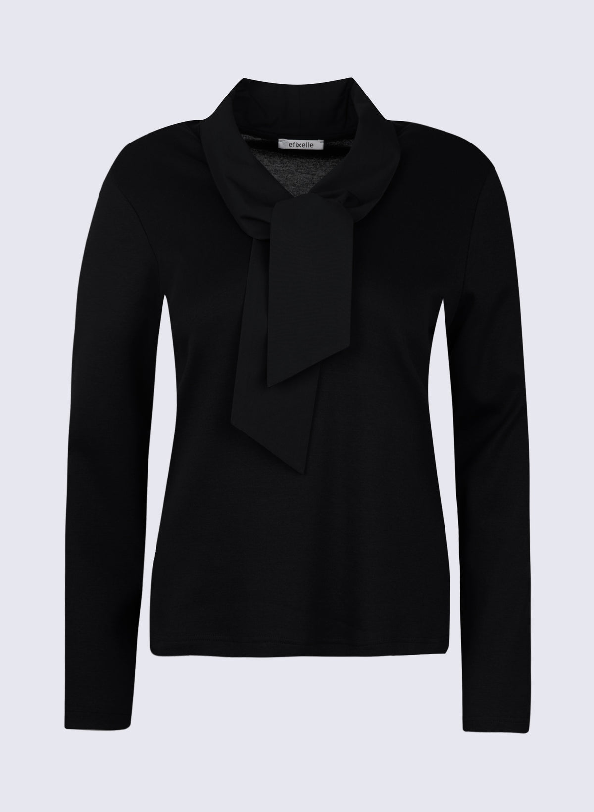 Damen Longsleeve mit Schluppe