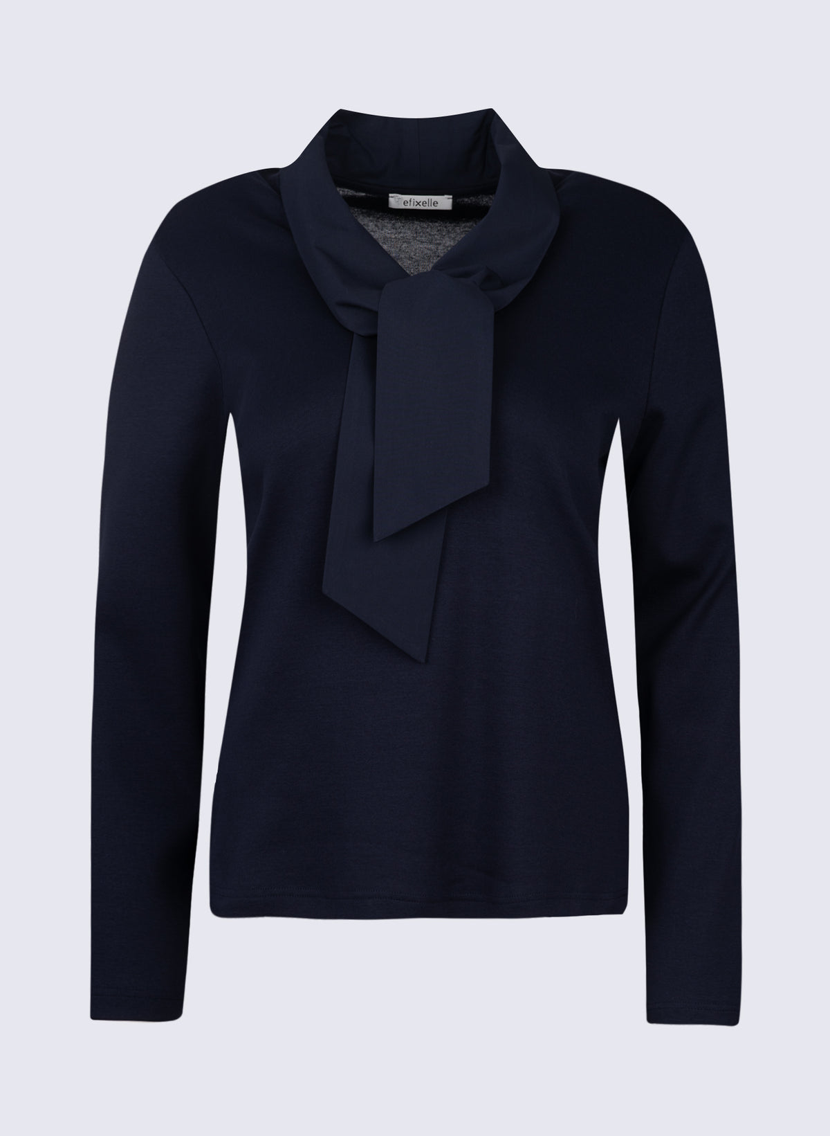 Damen Longsleeve mit Schluppe