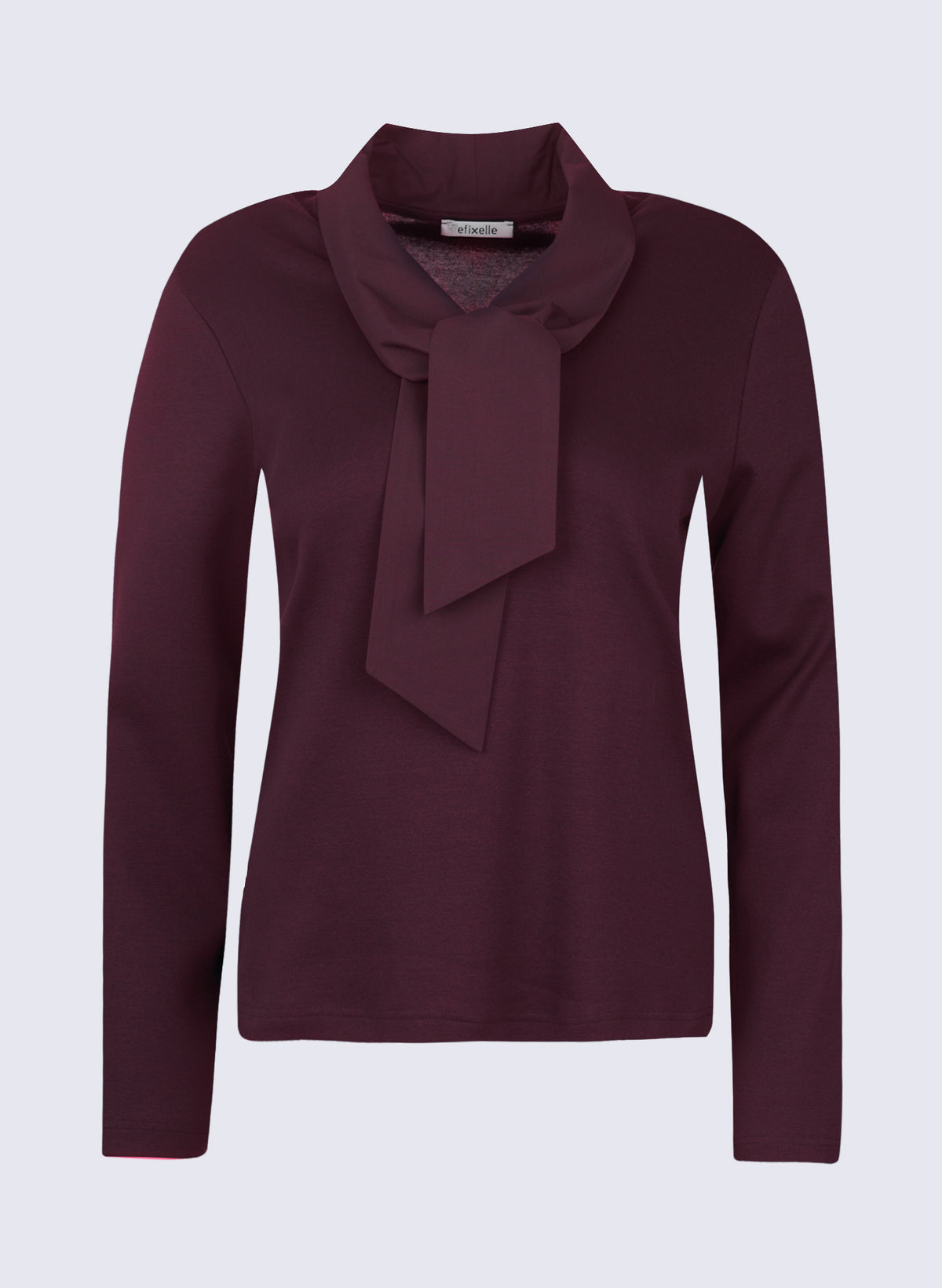 Damen Longsleeve mit Schluppe