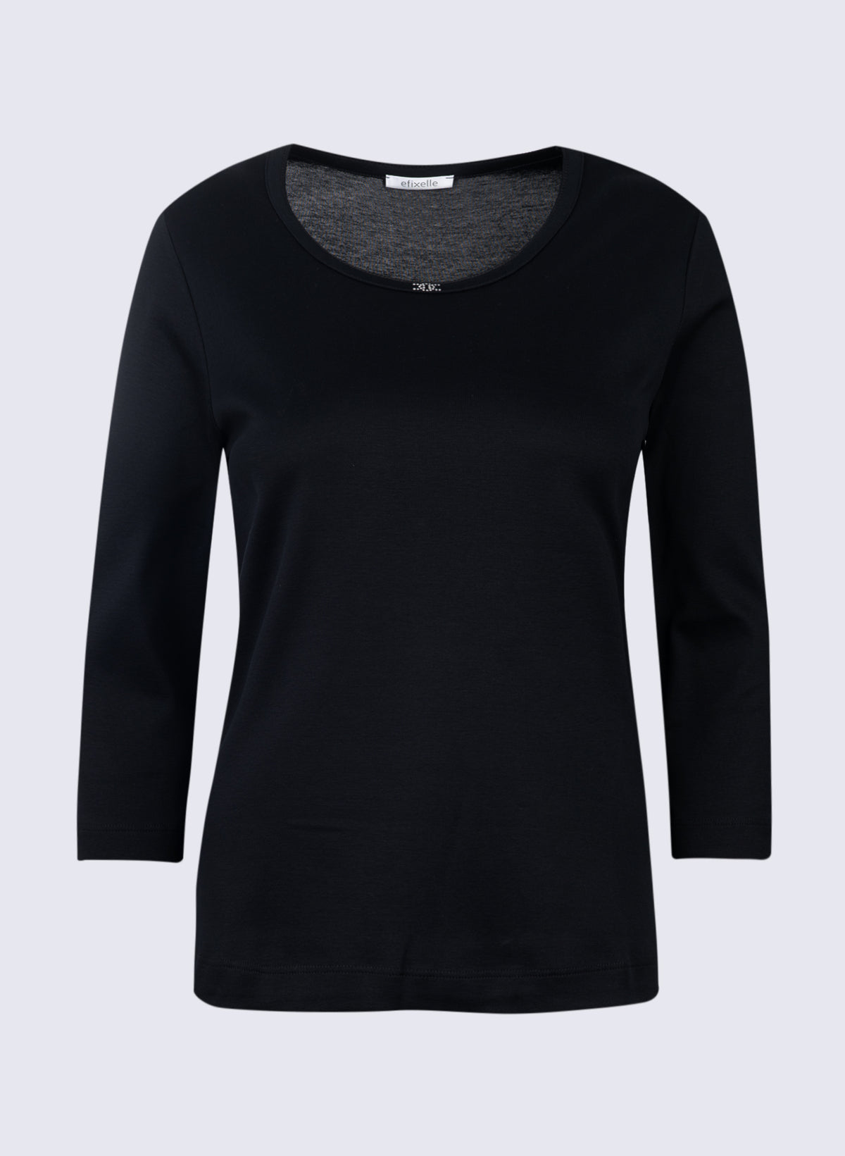 Damen Rundhals-Shirt mit Strassmotiv "Mini-COC"