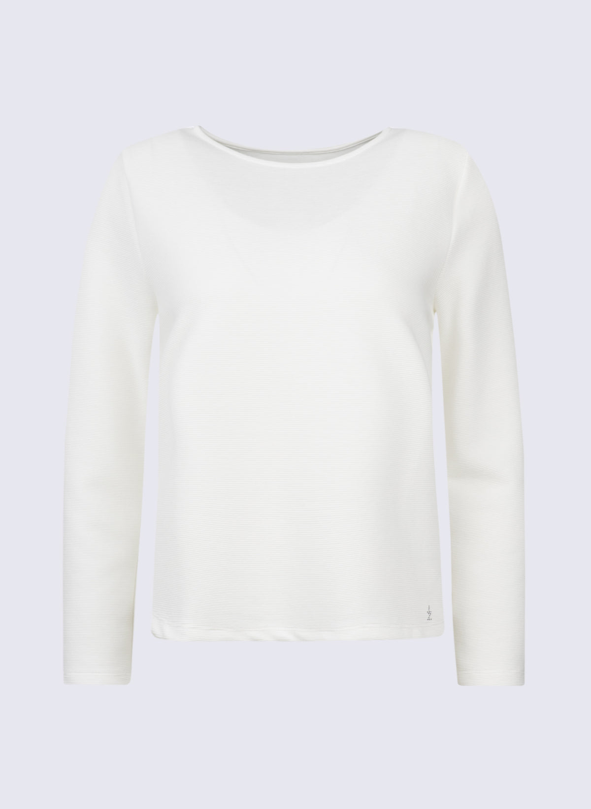 Longsleeve mit U-Boot-Ausschnitt