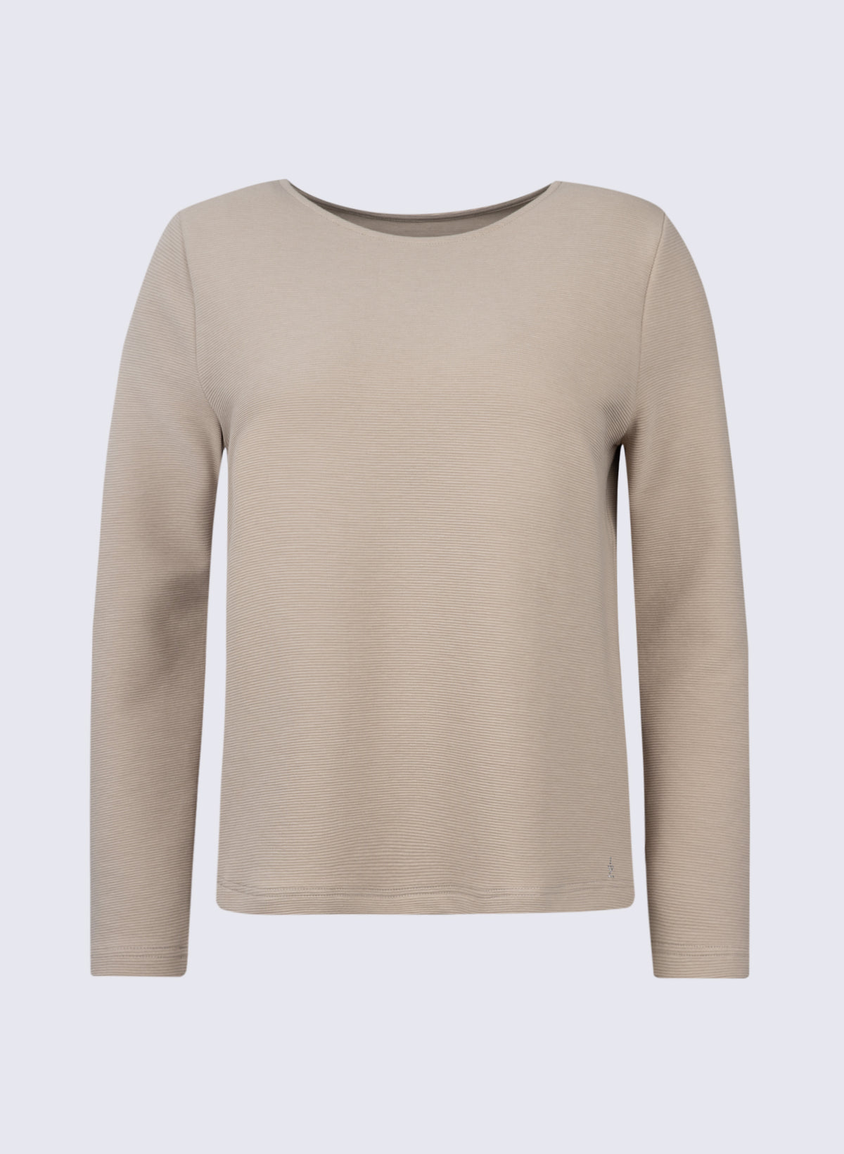 Longsleeve mit U-Boot-Ausschnitt