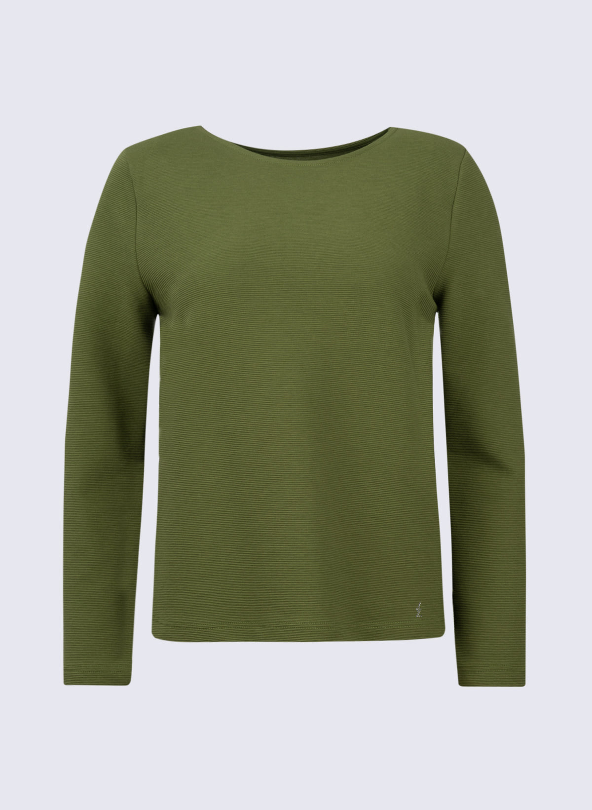 Longsleeve mit U-Boot-Ausschnitt
