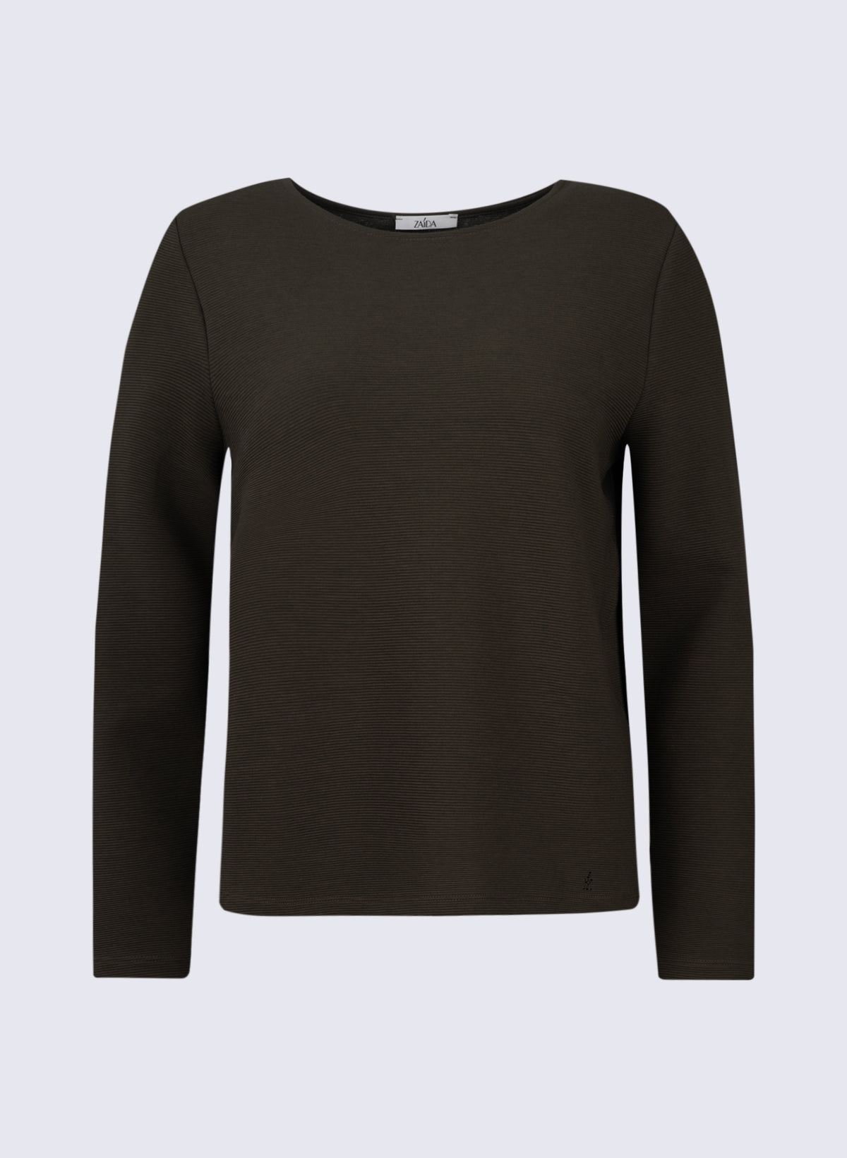 Longsleeve mit U-Boot-Ausschnitt