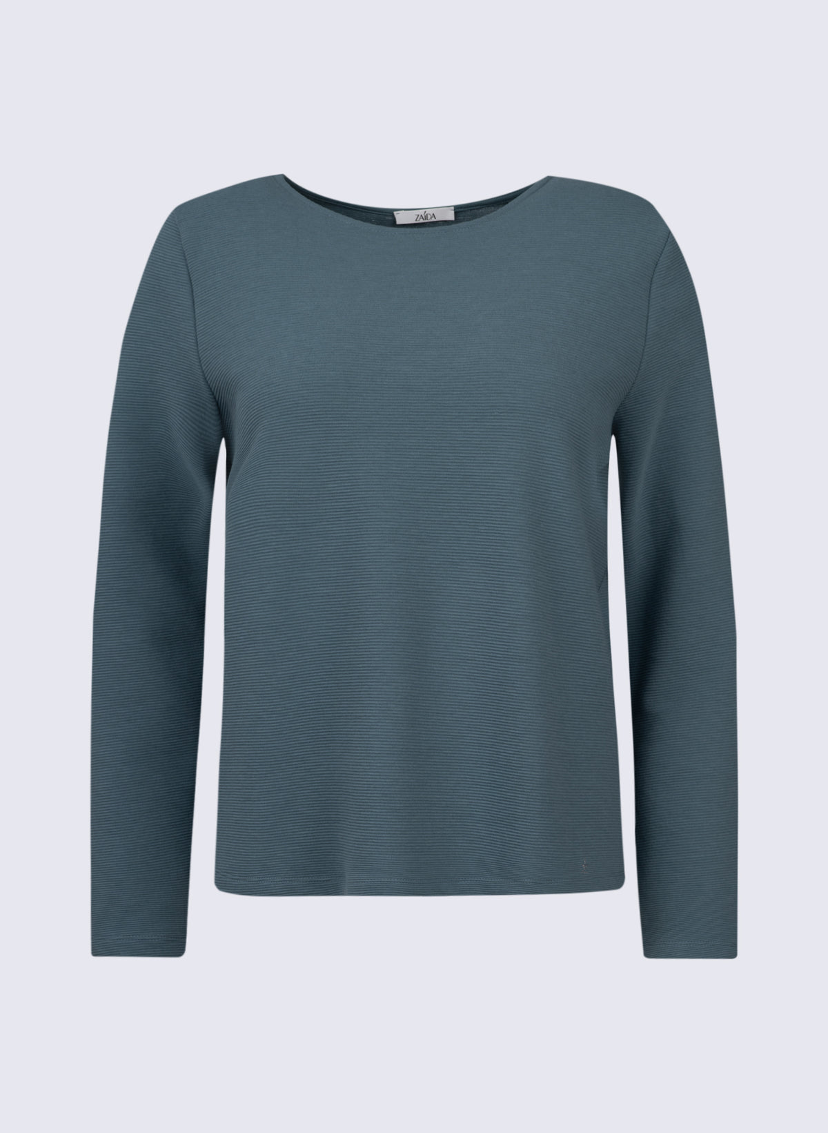 Longsleeve mit U-Boot-Ausschnitt