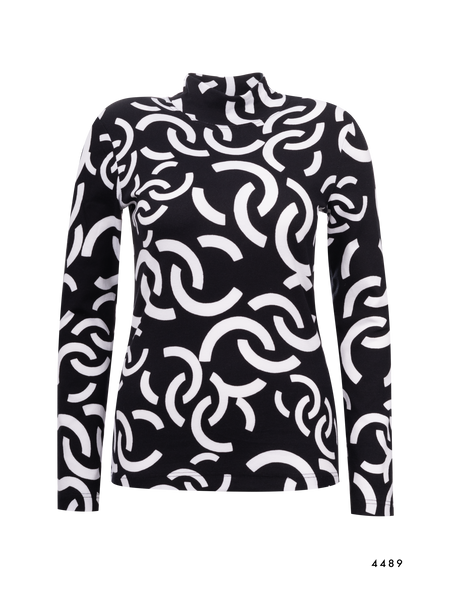 Stehbund-Shirt 1/1 Arm