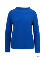 Shirt mit Kelchkragen