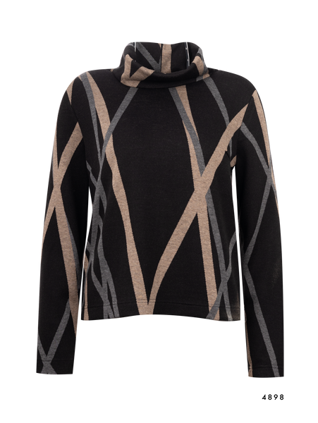 Rollkragen-Shirt 1/1 Arm