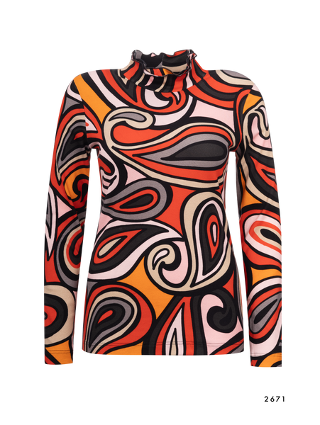 Stehbund-Shirt 1/1 Arm