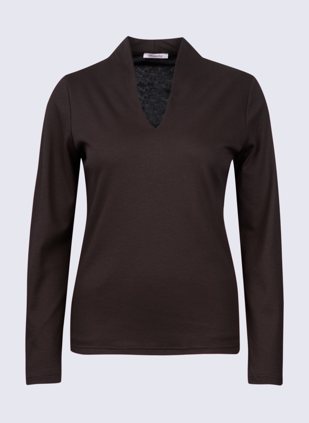 Longsleeve mit V-Ausschnitt