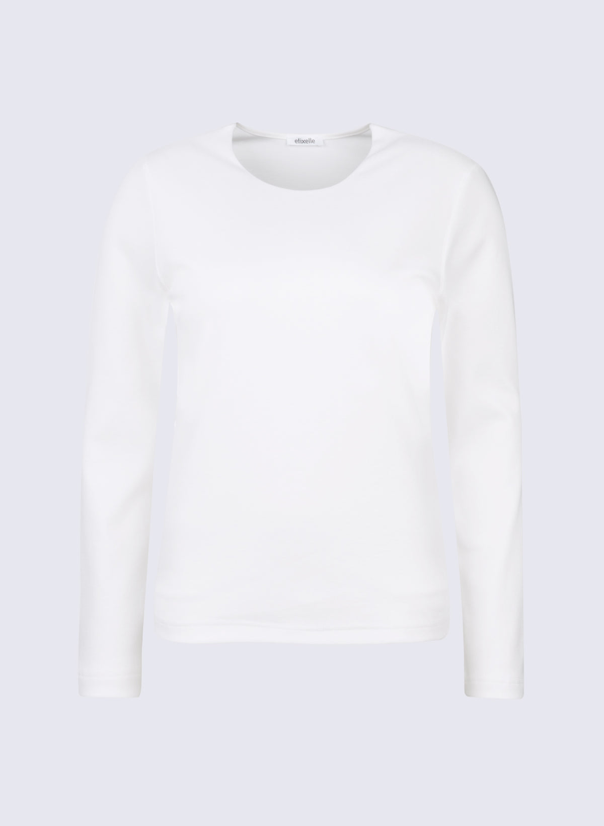 Longsleeve mit hohem Rundhals