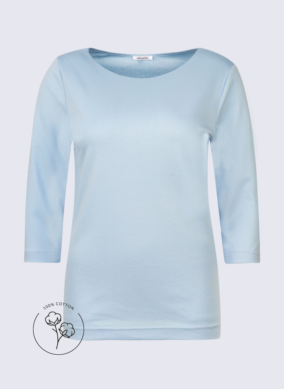 U-Boot Shirt mit 3/4 Arm
