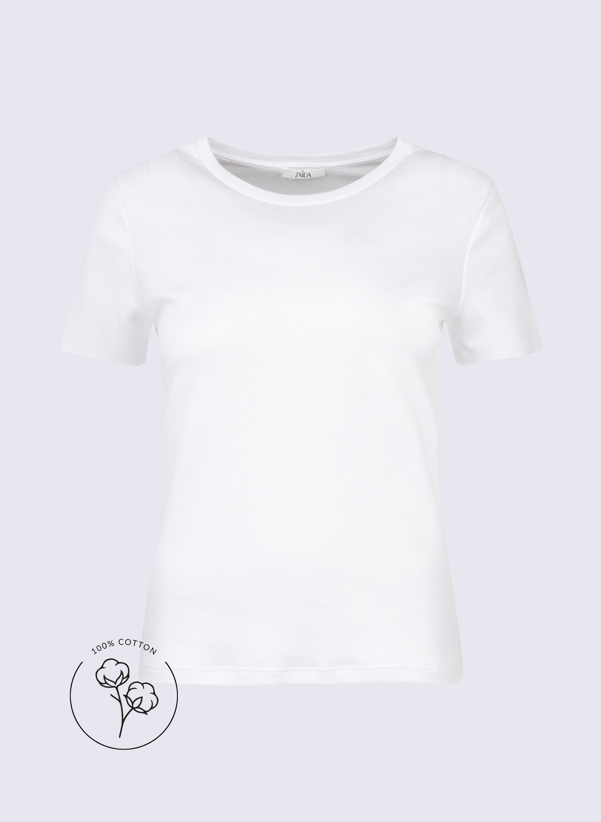 Rundhals-Shirt