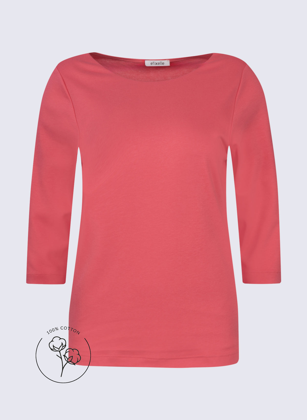 Damen U-Boot Shirt mit 3/4 Arm