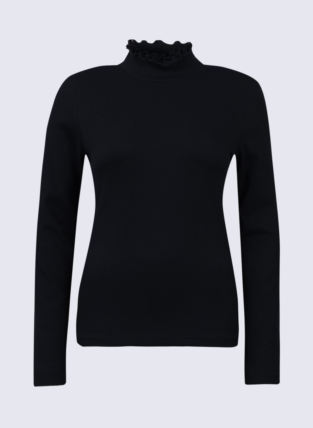 Damen Longsleeve mit Rüschen
