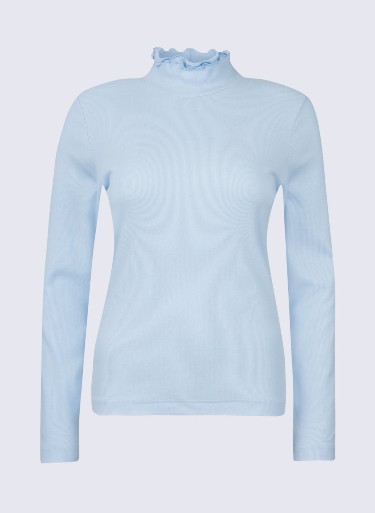 Damen Longsleeve mit Rüschen