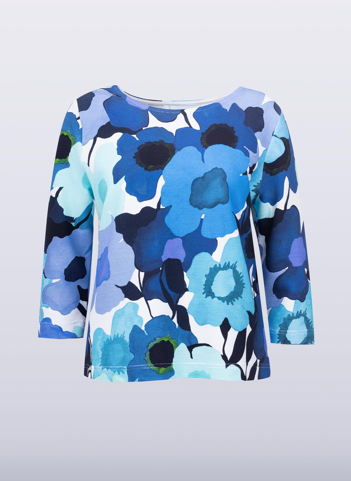 U-Boot-Shirt mit Blumen-Print