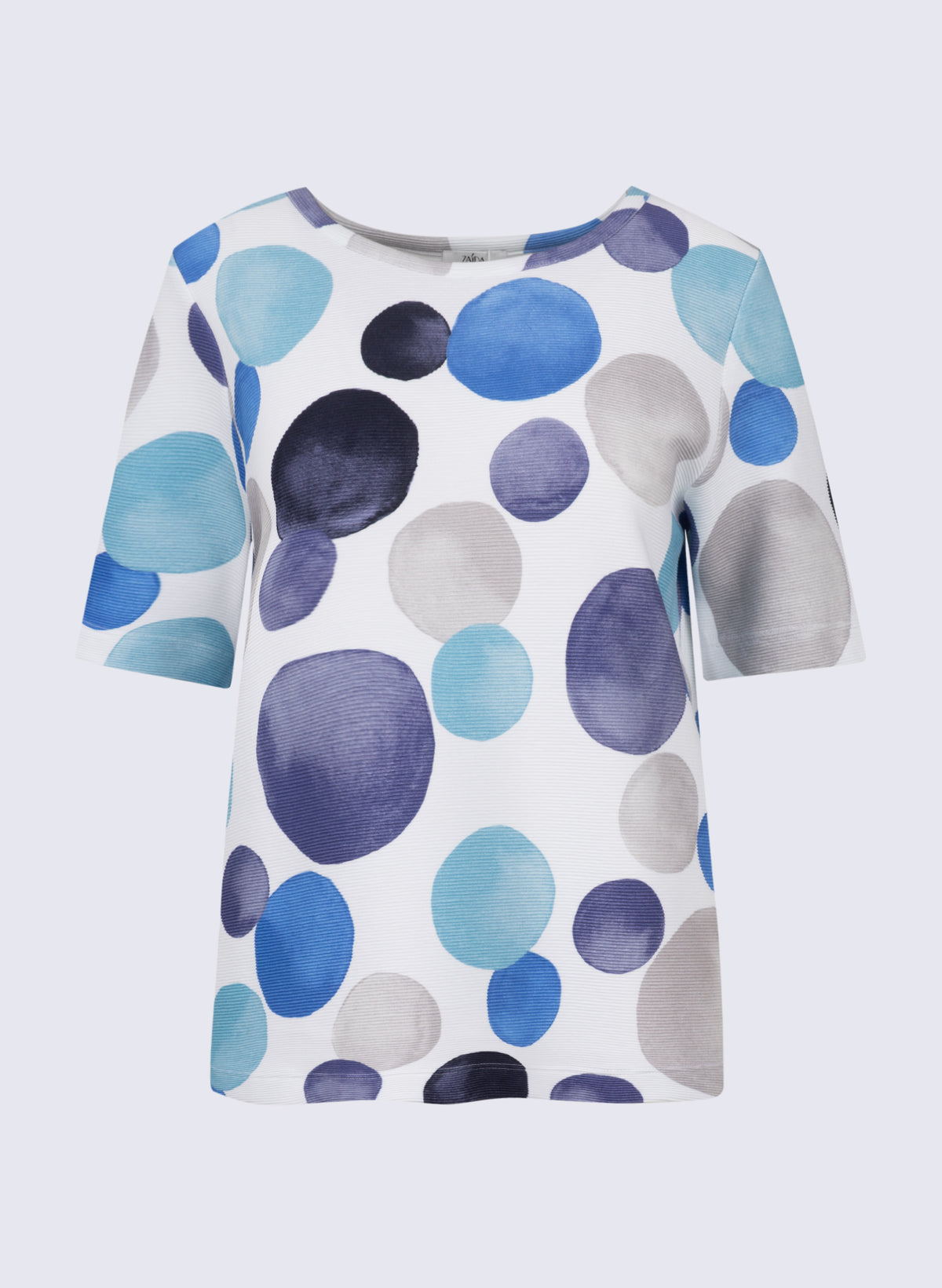 Rundhals-Shirt mit Bubbles-Print