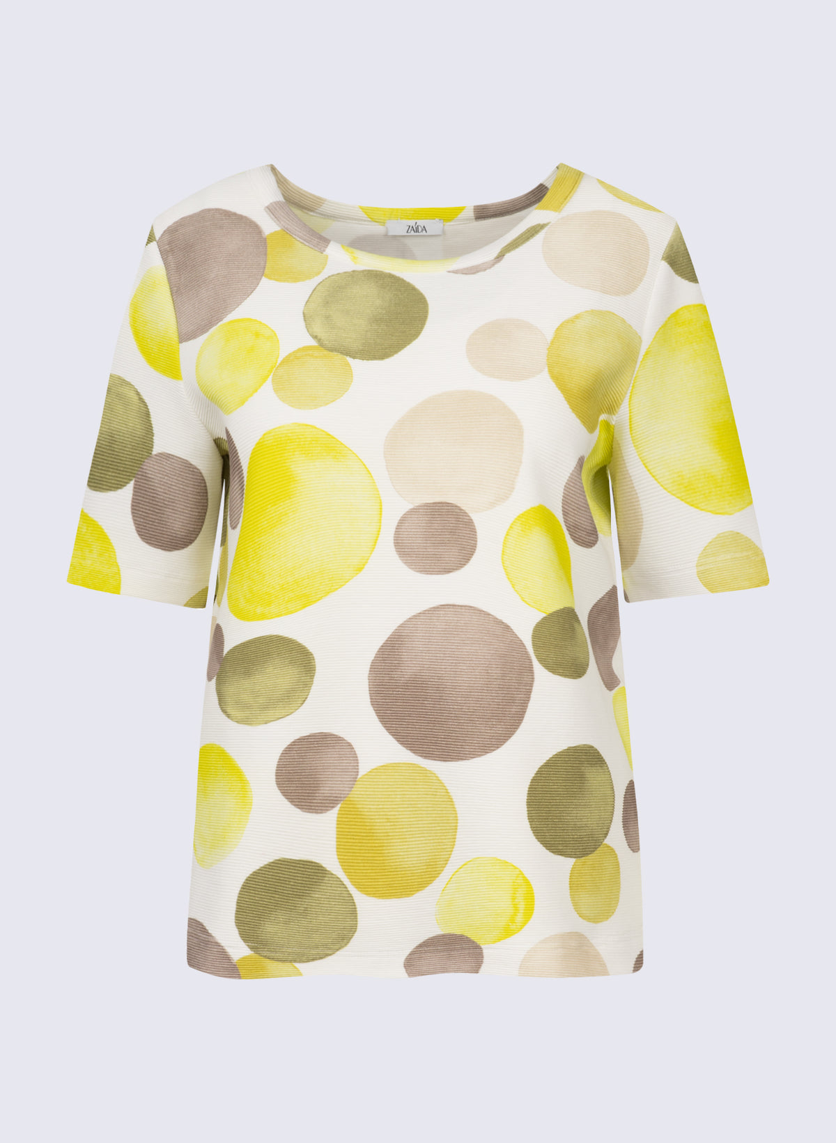 Rundhals-Shirt mit Bubbles-Print