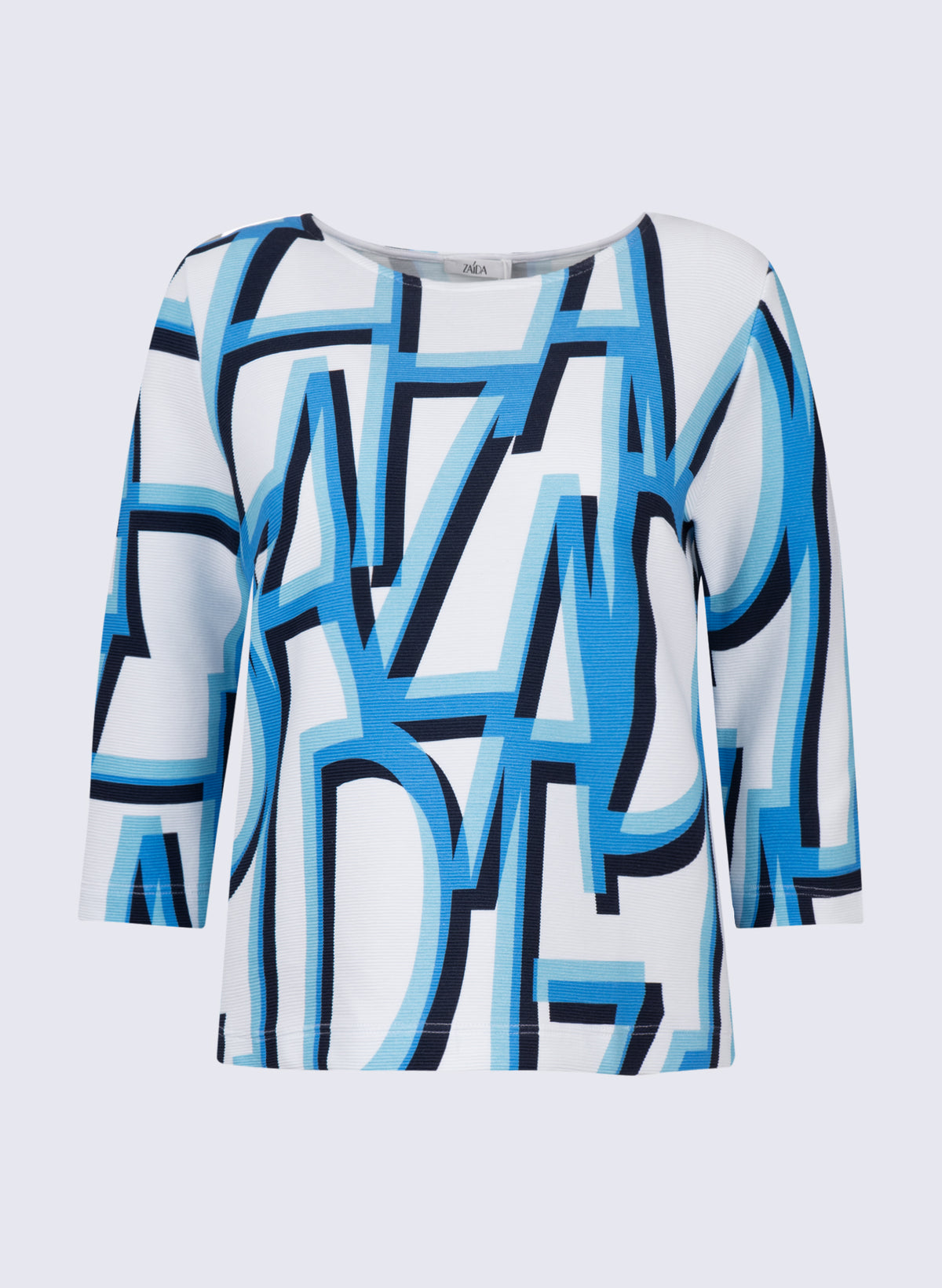 U-Boot-Shirt mit Zaida-Print