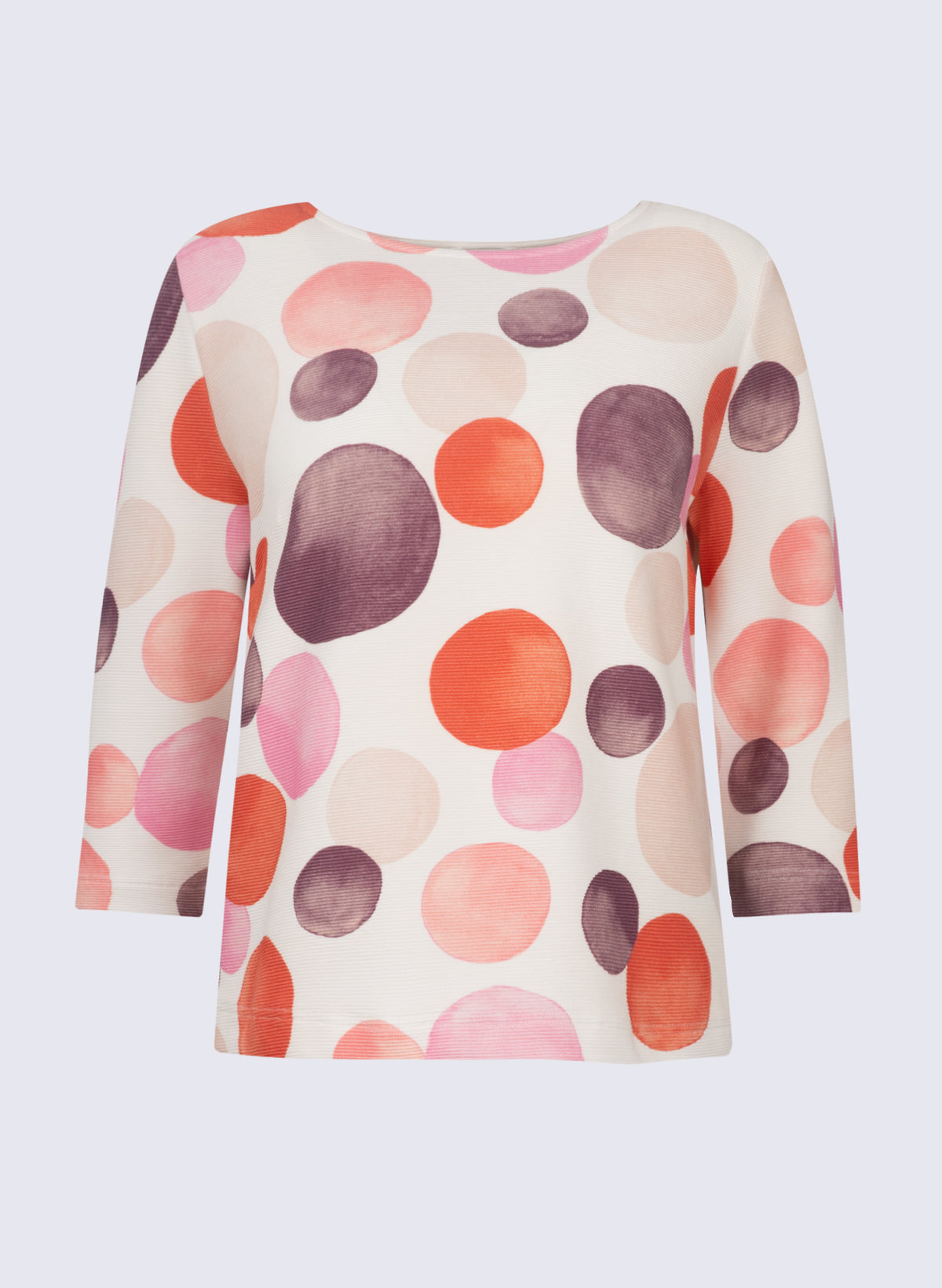 U-Boot-Shirt mit Bubbles-Print