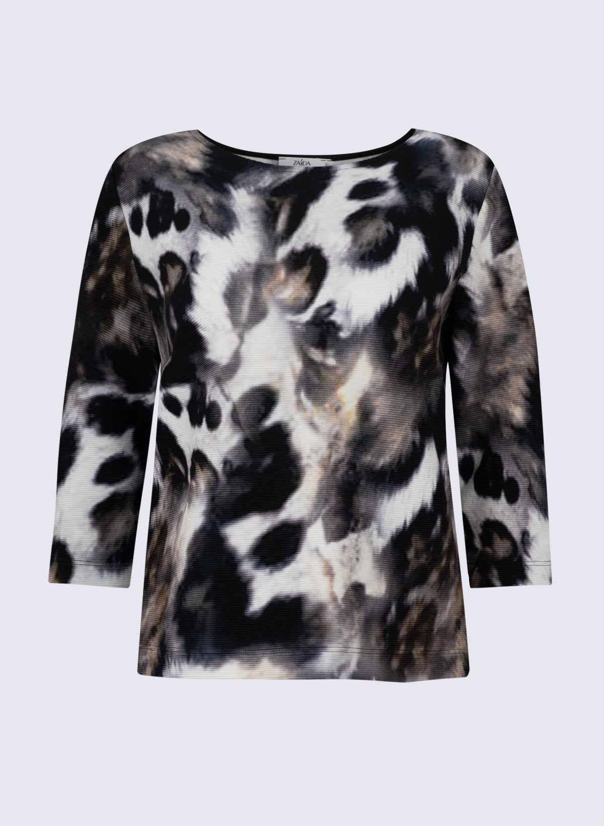 U-Boot-Shirt mit Fell-Print