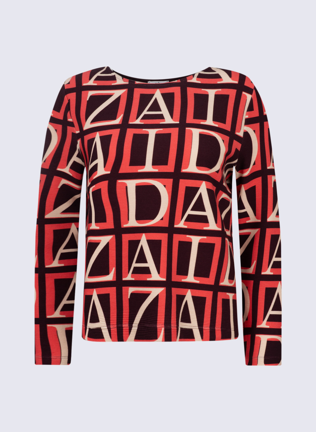 Damen Longsleeve mit Zaida-Print
