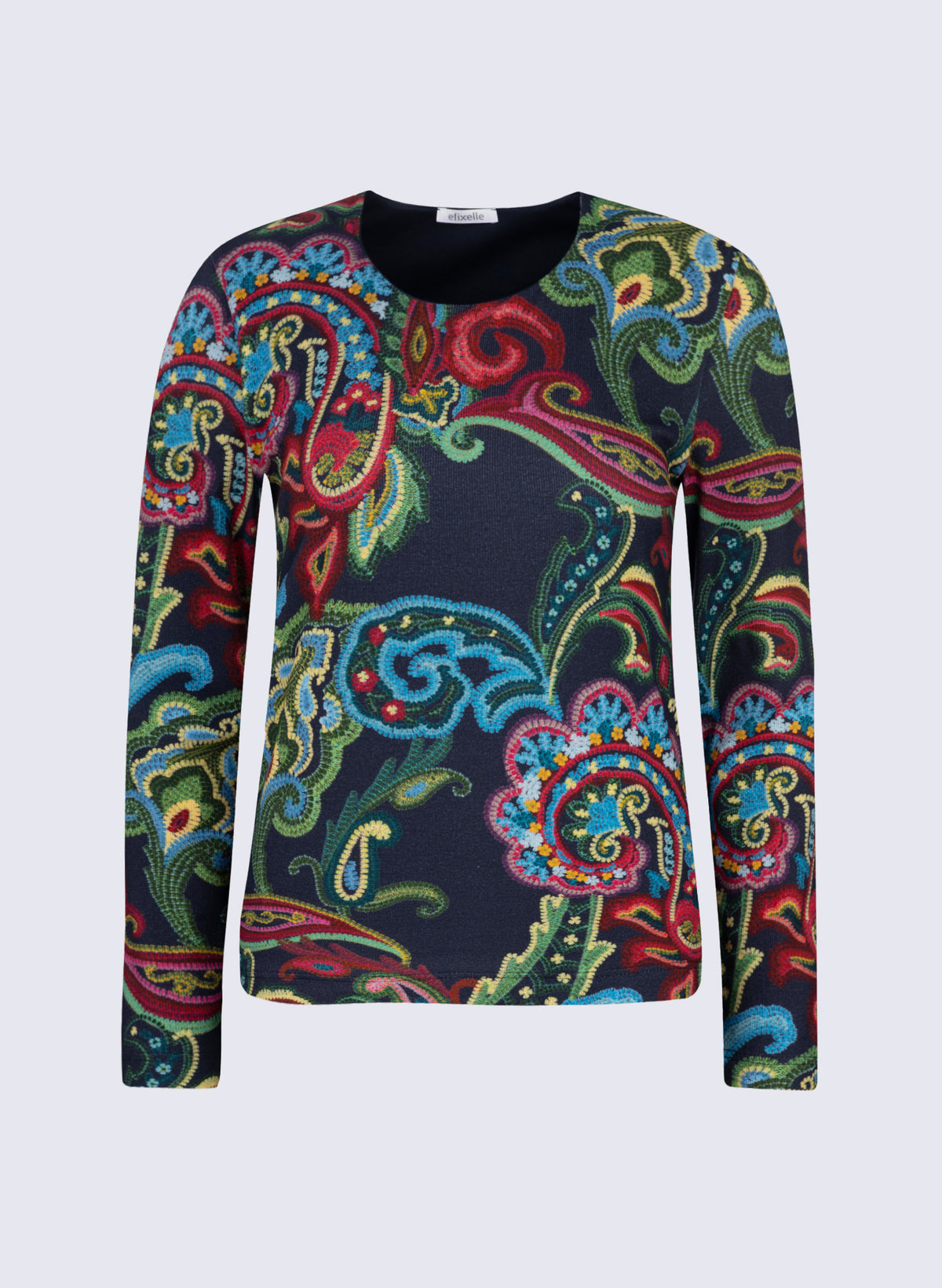 Longsleeve mit Paisley-Print