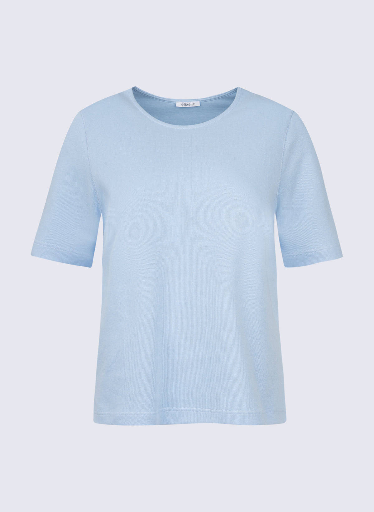 Rundhals-Shirt mit 1/2 Arm