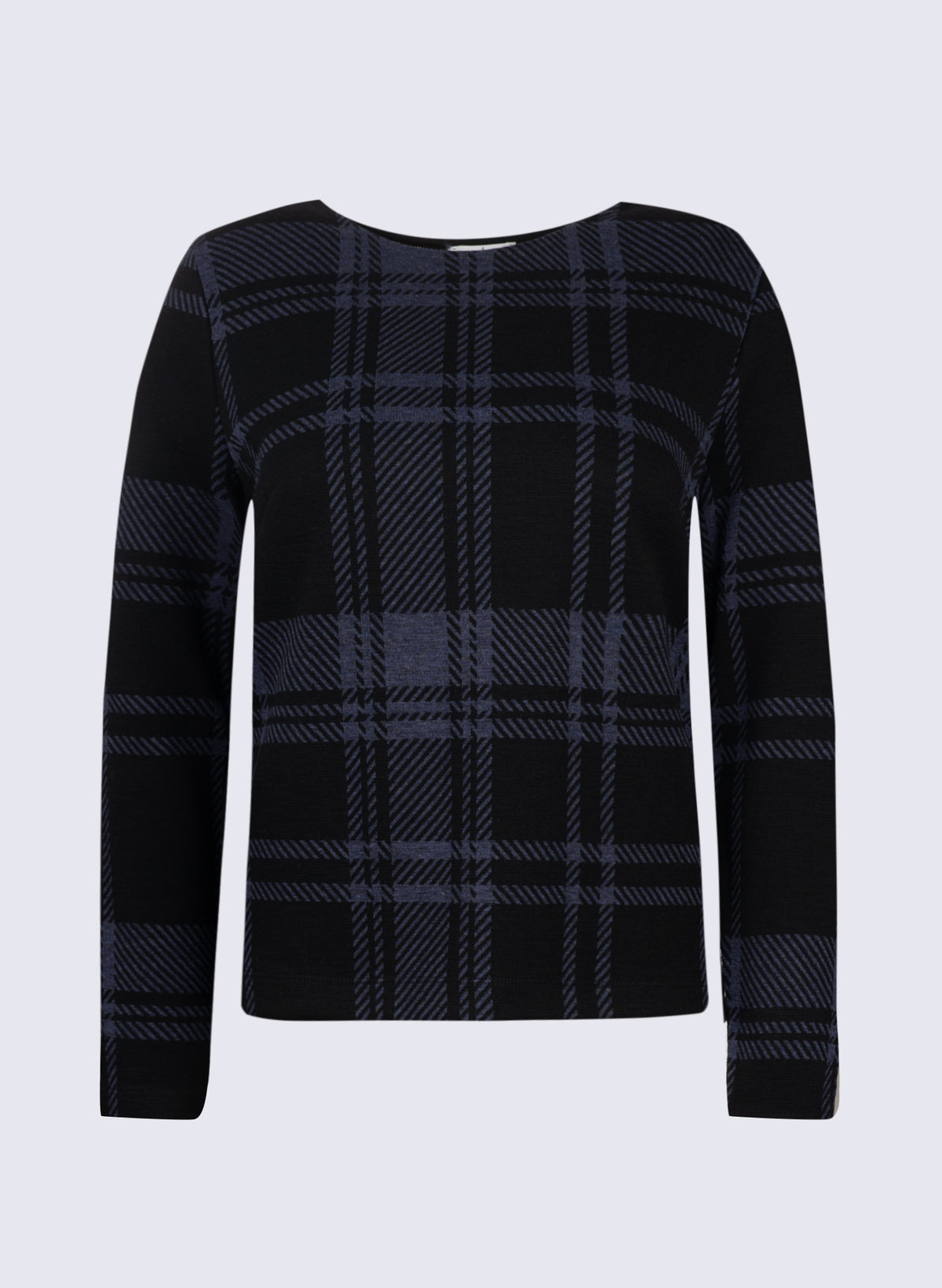 Damen Jacquard Shirt mit Grafik-Print