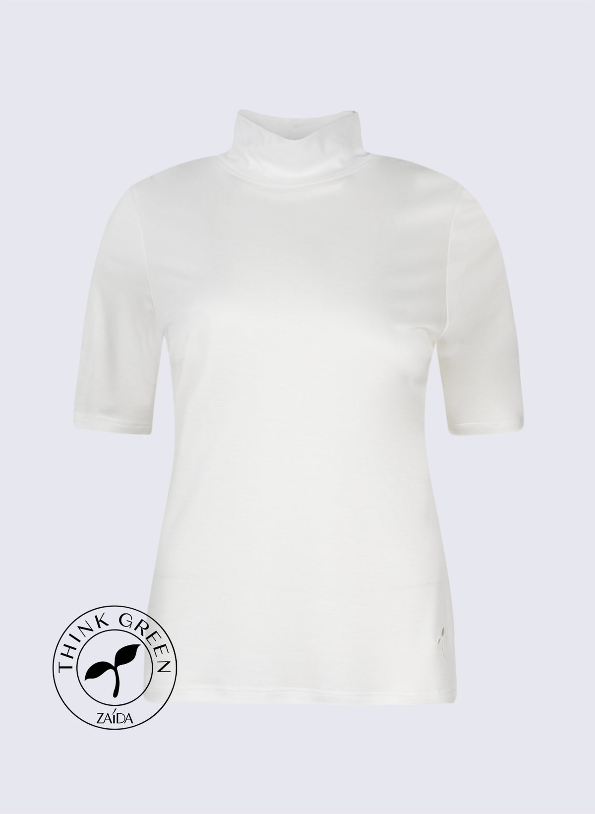 Shirt mit Stehbund